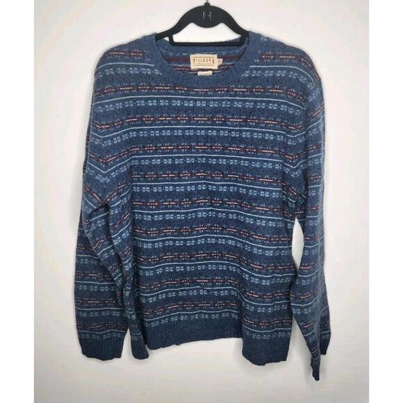 MILLBURN CO Lambs Wool Pullover Sweater Mens Large - Picture 1 of 5